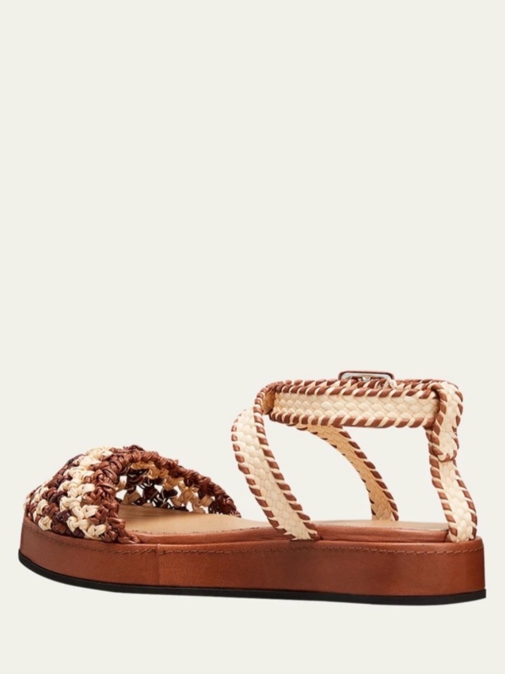 Ulla Johnson Polonio Flatform Woven Sandal 10 40 - Picture 3 of 6
